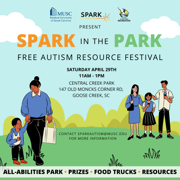 SPARK In The Park Autism Resource Festival (Goose Creek) Project Rex